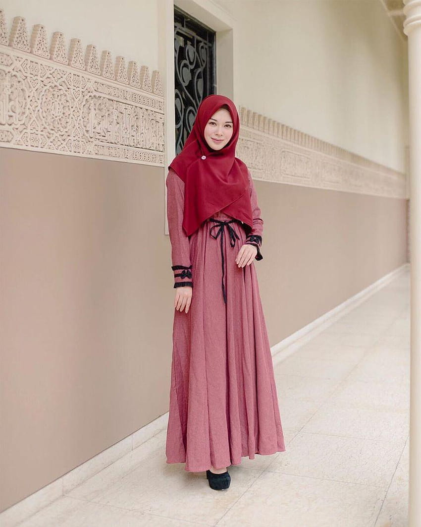11 Potret OOTD Hijab Cantik Ayana Jihye Moon, Mualaf Korea HD phone wallpaper