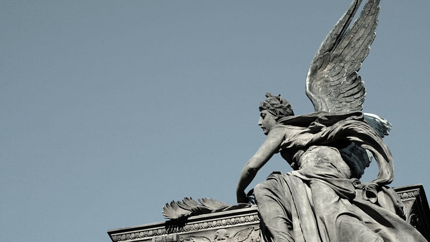 天使像、ギリシャの彫刻 高画質の壁紙