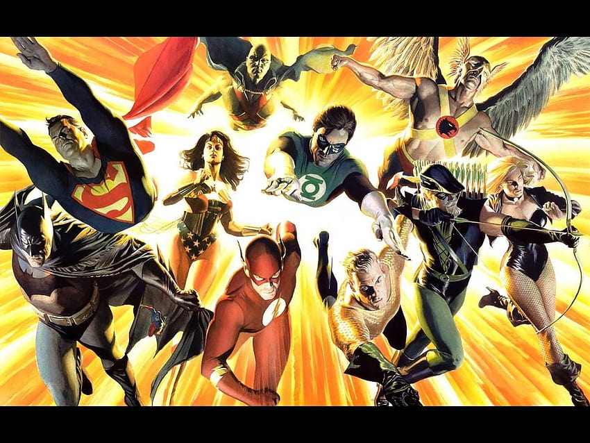 4 Alex Ross Justice League, Alex Ross Batman HD-Hintergrundbild