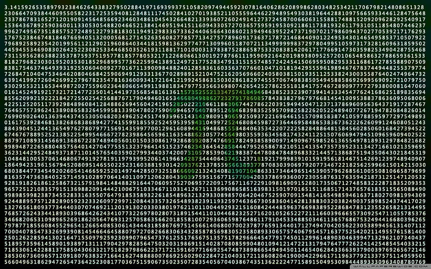 Everything you wanted to know about pi but were afraid to [1152x720] for your , Mobile & Tablet, pi number HD wallpaper