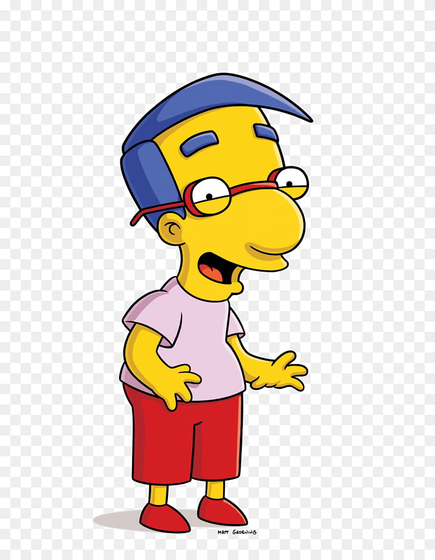 Milhouse Van Houten Simpson Caricatures Fond d'écran de téléphone HD