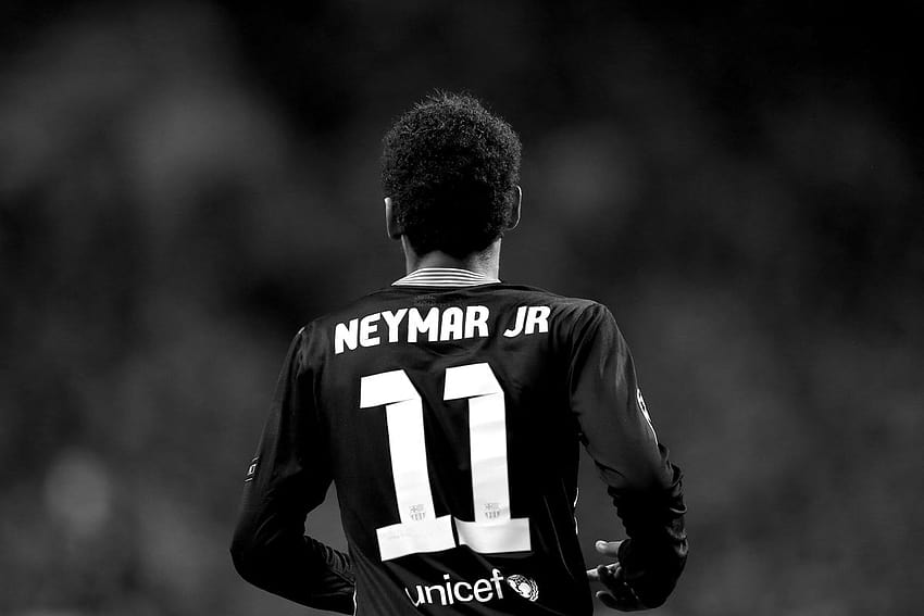 From the Mind of Xoel: Neymar Proves He Is Barça's Plan B, neymar black and white HD wallpaper