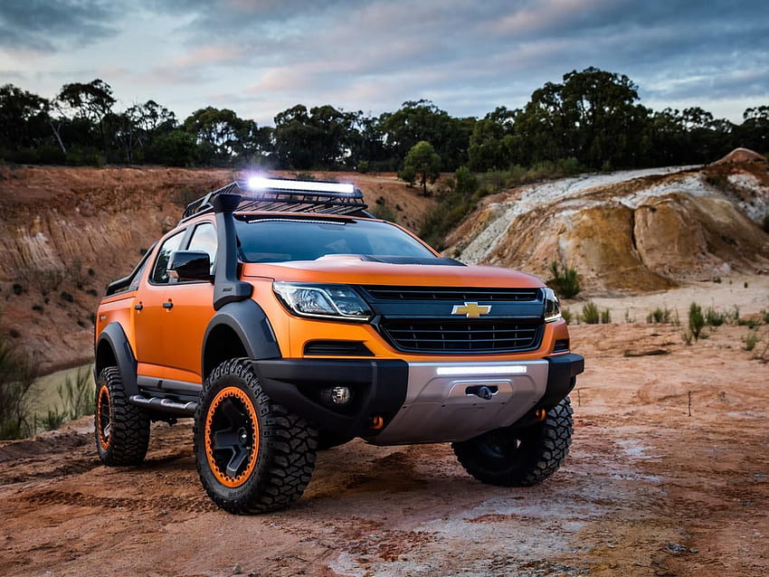 Yellow Chevrolet Colorado Zh2 2016, chevy colorado HD wallpaper | Pxfuel