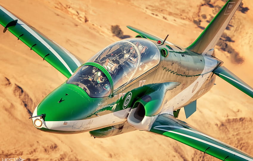 Latarnia, Pilot, Zespół akrobacyjny, Kokpit, Hawker Siddeley Hawk, HESJA Air, Samolot Arabii Saudyjskiej Tapeta HD
