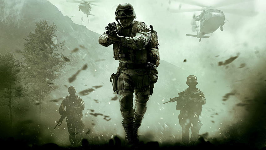 Playing violent video games like Call Of Duty 'DOESN'T make you, military video games HD wallpaper