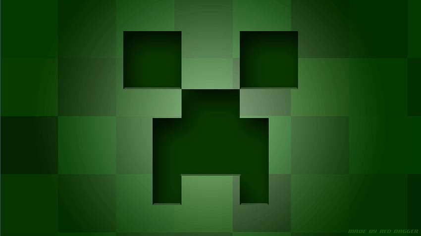 Minecraft Creeper Red Minecraft Hd Wallpaper Pxfuel