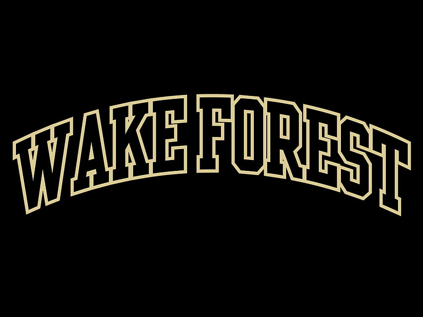 Wake forest Logos, réveillez les démons diacres de la forêt Fond d'écran HD