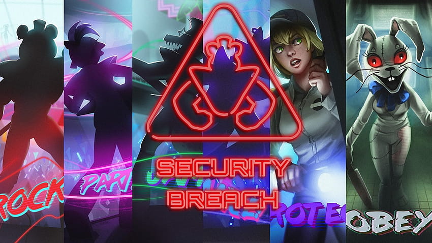 I made a few FNaF Security Breach for your PC! : r/fivenightsatfreddys, five nights at freddys security breach HD wallpaper
