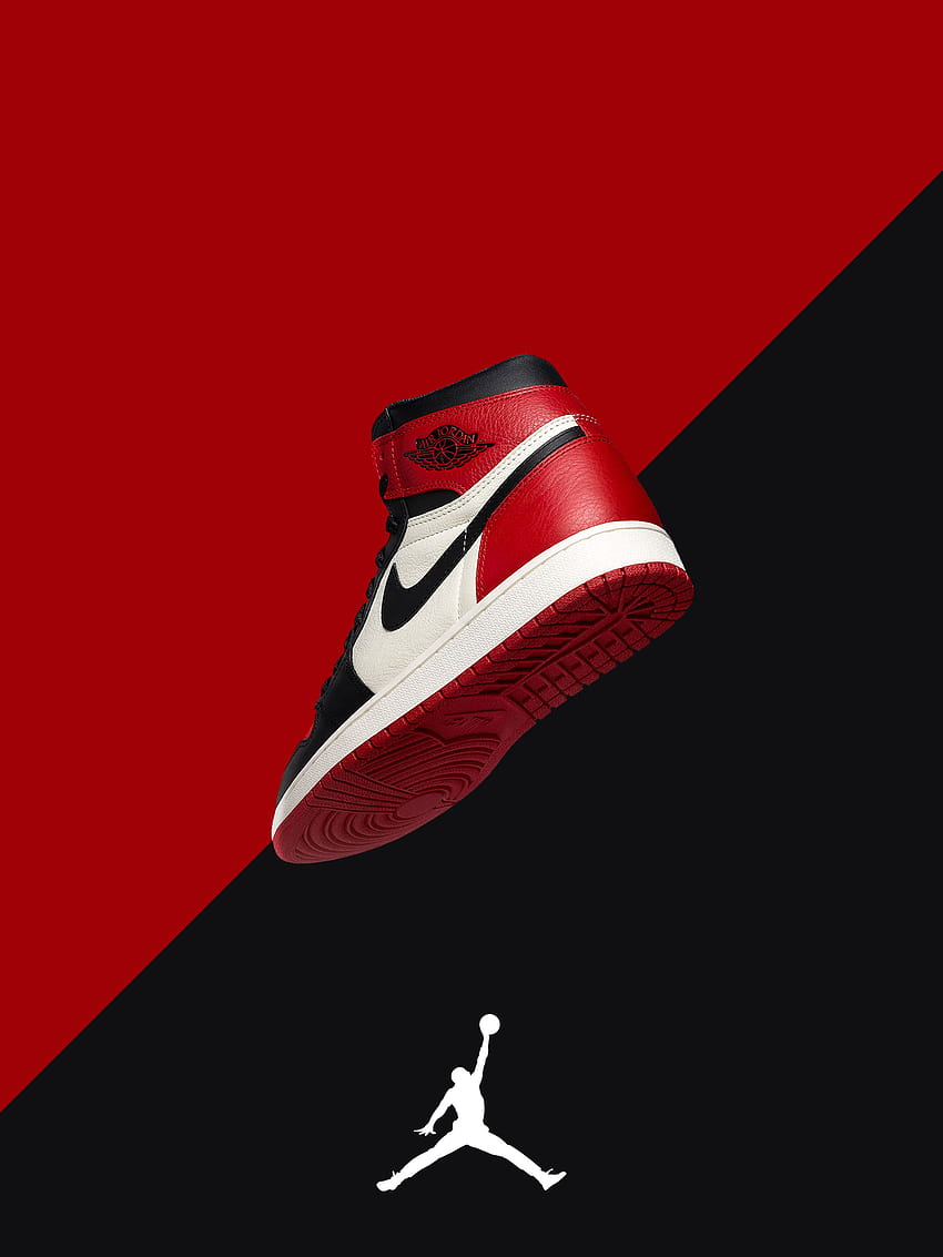 ▷ Nike Air Jordan-Sneaker, Galaxy Jordan HD-Handy-Hintergrundbild