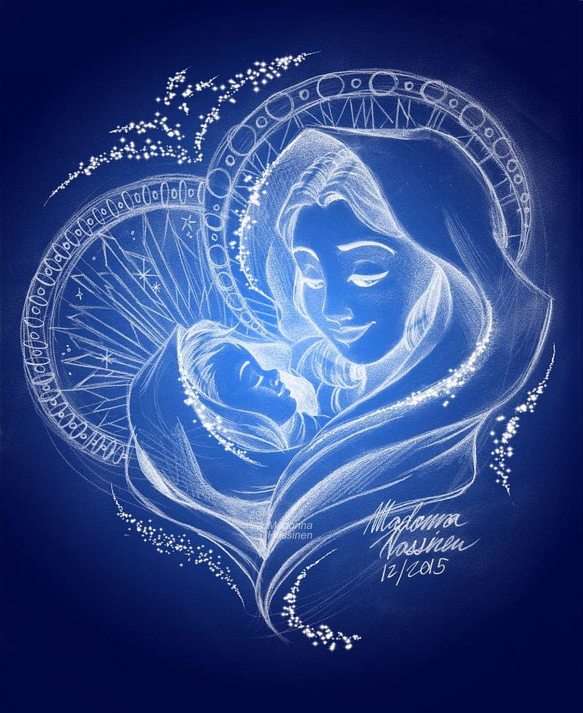 Mother Mary | All Drawing | Drawing | Pixoto