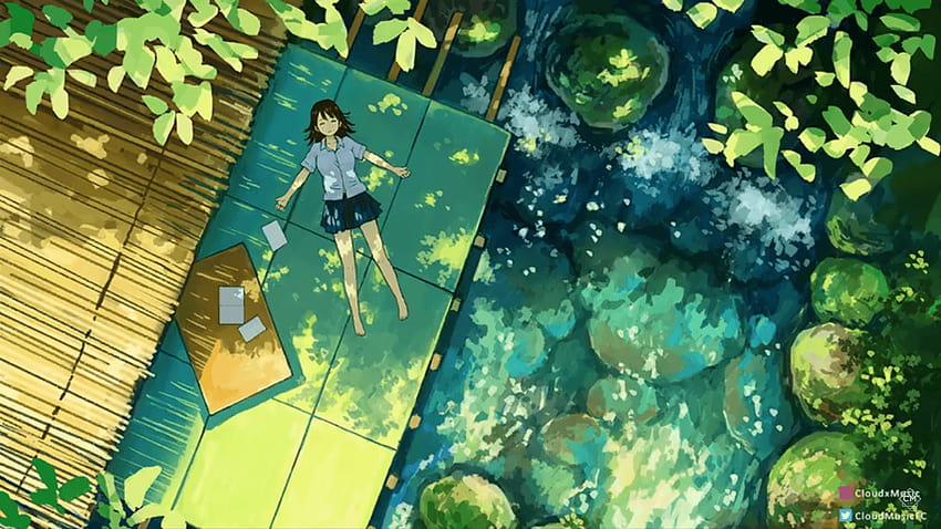 Relaxing Anime, calm anime HD wallpaper