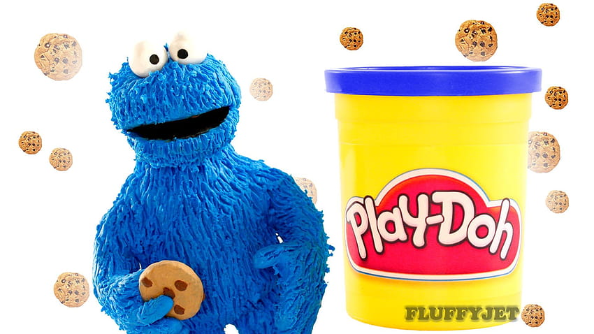 Cookie Monster, play doh HD wallpaper