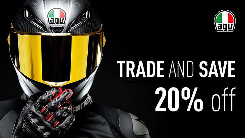 AGV's Trade And Save Program: Your Next New Helmet HD wallpaper