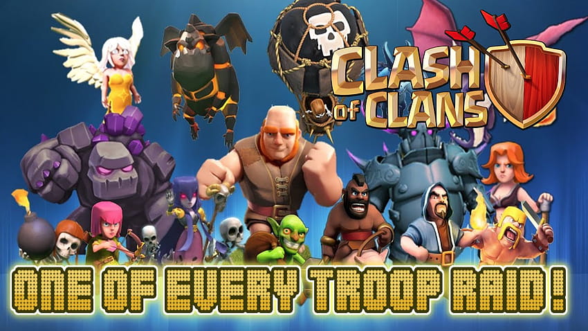 clash of clans troop ideas