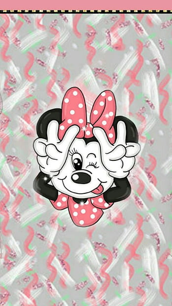 Disney Galerie Official Disney Minnie Mouse Childrens Bedroom Washable  Wallpaper MN3002-3