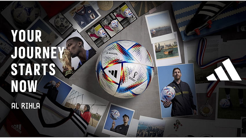 adidas reveals 'Al Rihla' – the new Official Match Ball of the FIFA World Cup 2022™ HD wallpaper