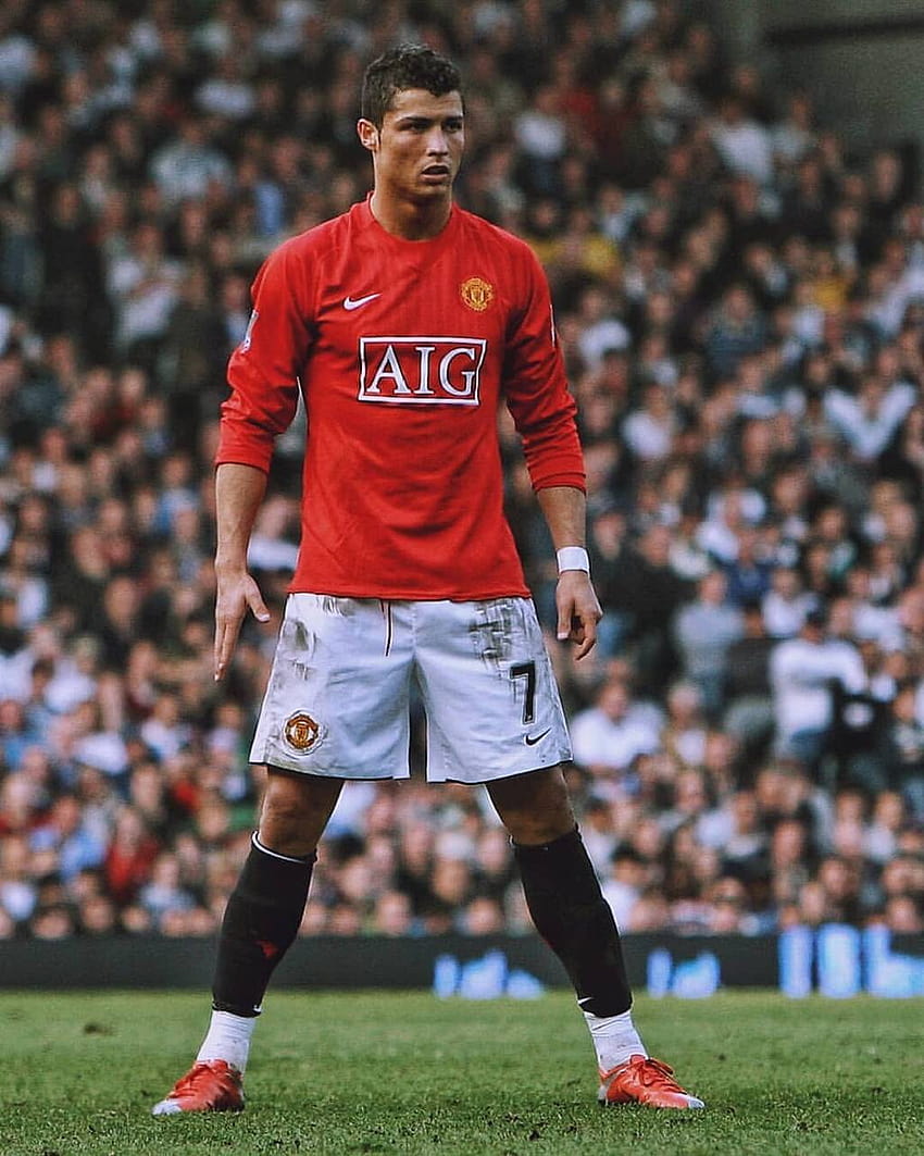 Cristiano Ronaldo by KingShulian, cristiano ronaldo manchester united iphone HD phone wallpaper