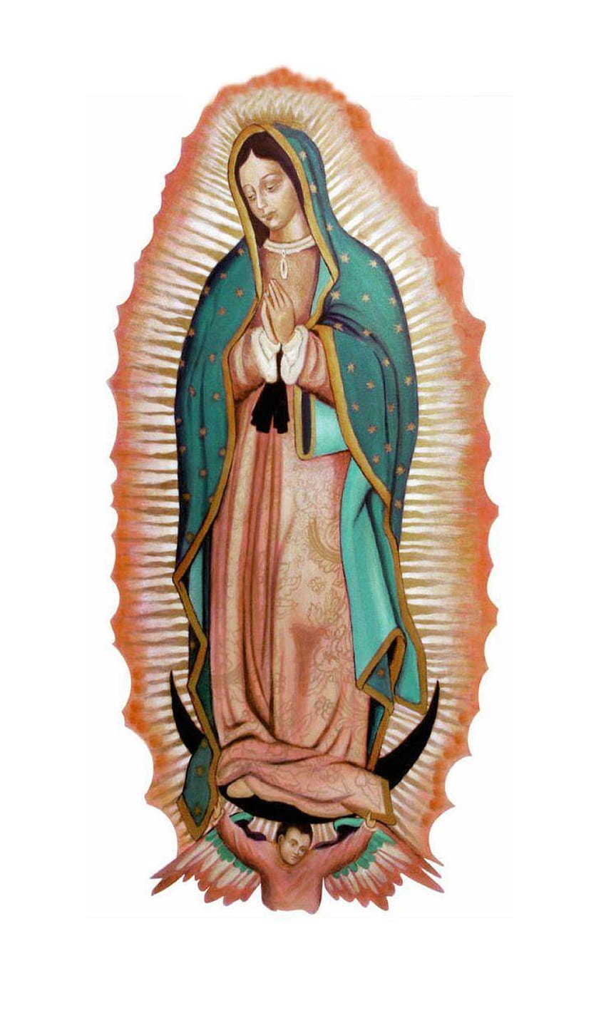 Virgen Guadalupe And Diego, virgen de guadalupe HD phone wallpaper