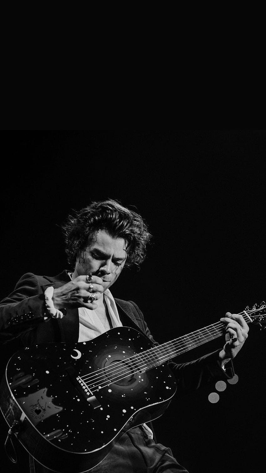 Harry Styles Cute list, harry styles black and white HD phone wallpaper