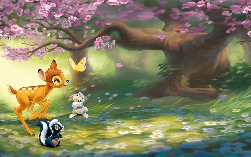 Disney Spring on Dog, spring time cartoons HD wallpaper