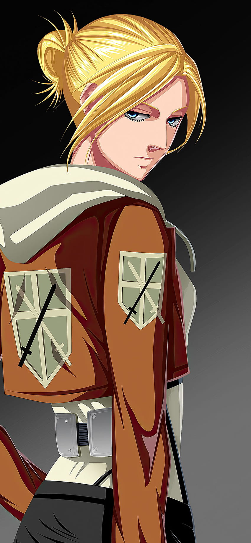 1242x2688 進撃の巨人 アニー・レオンハート 新劇の巨人 Iphone XS MAX , Backgrounds, and, android aot HD電話の壁紙