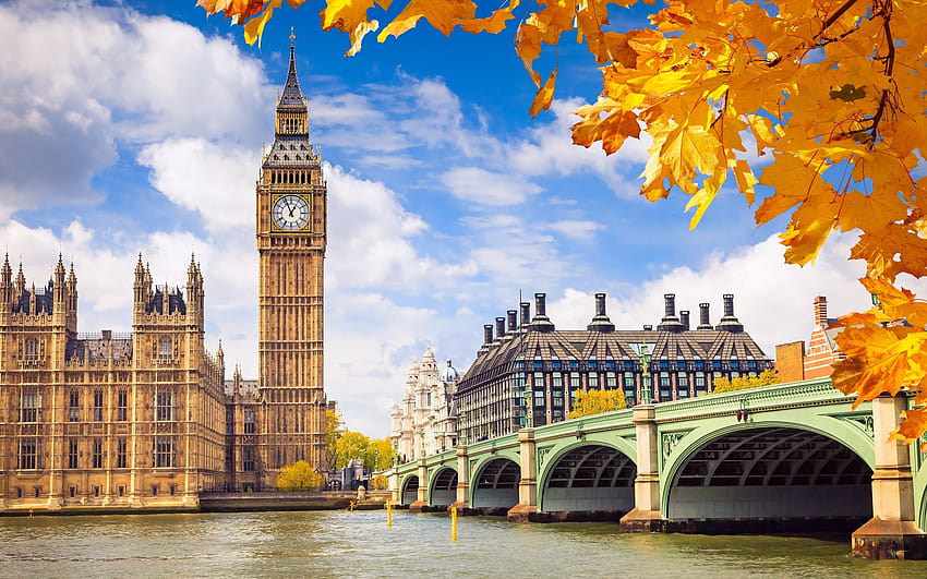 Sfondi di Londra, mac di autunno di Londra Sfondo HD
