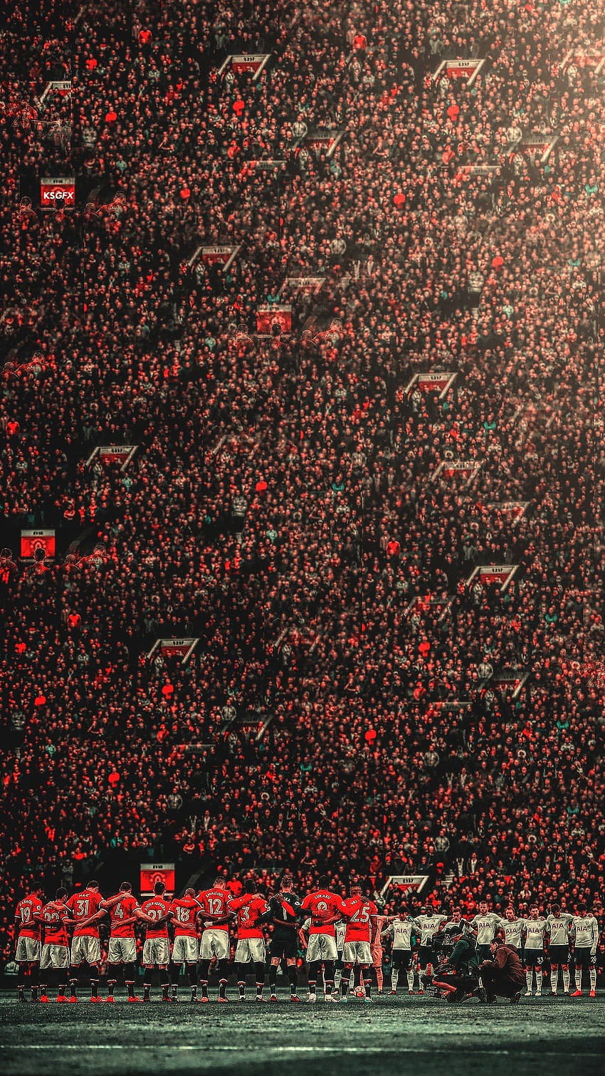sepak bola untuk penggemar di Manchester United ❤, penggemar manchester united wallpaper ponsel HD