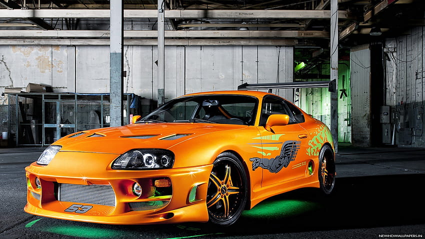 Orange Toyota Supra Neon Car New [1920x1080] for your , Mobile & Tablet, aesthetic car ps4 HD wallpaper