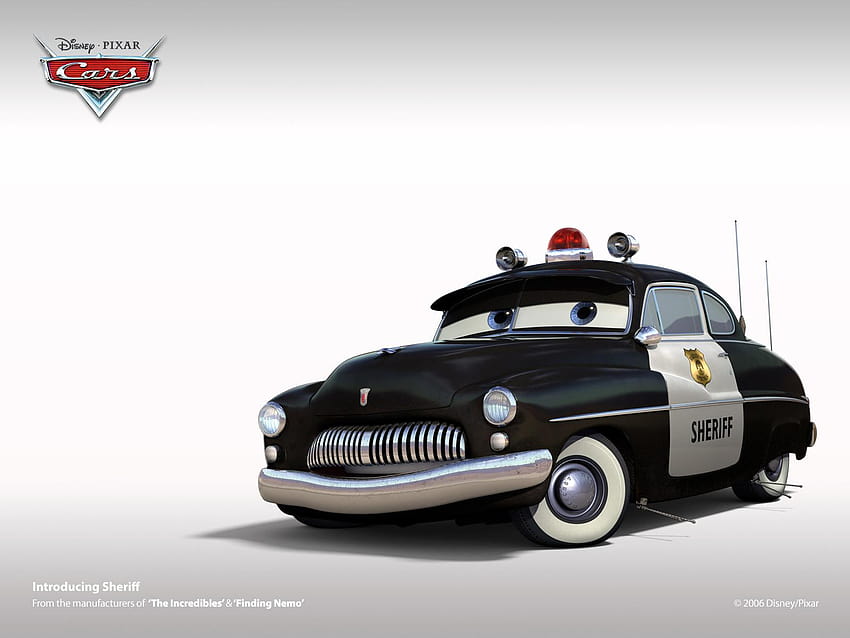 Cars for Mac, sheriff HD wallpaper