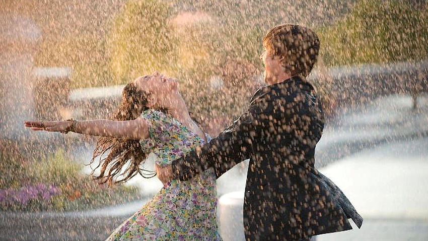 Beautiful Couple In Rain, Love, rain romantic couple HD wallpaper