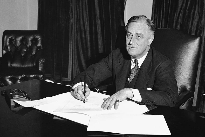 Franklin Roosevelt, FDR'yi taklit etmek için Biden'ın edep ve sertliği birleştirmesi gerekiyor HD duvar kağıdı