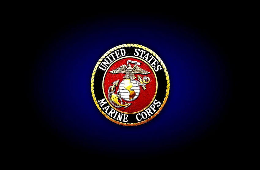 Корпус на морската пехота Скрийнсейвъри 3D, фон на морската пехота HD тапет