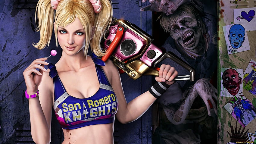 Lollipop Chainsaw Video ~ Action Adventure Games HD wallpaper