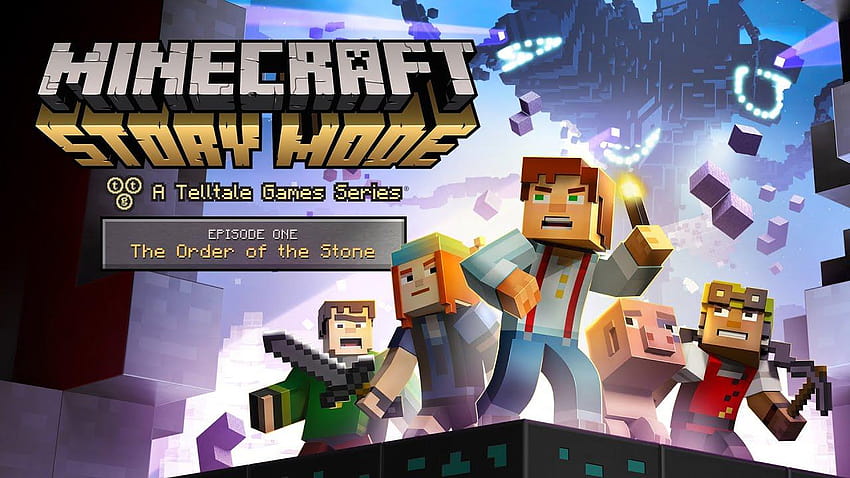 'Minecraft: Story Mode' Episode 1, Minecraft Hochzeit von Alex und Steve HD-Hintergrundbild