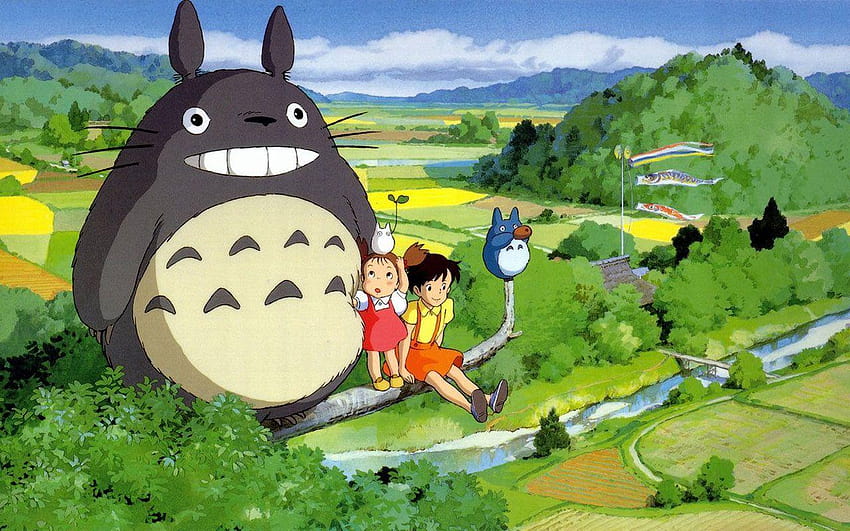 My Neighbor Totoro, Backgrounds, latar belakang totoro tetangga saya Wallpaper HD