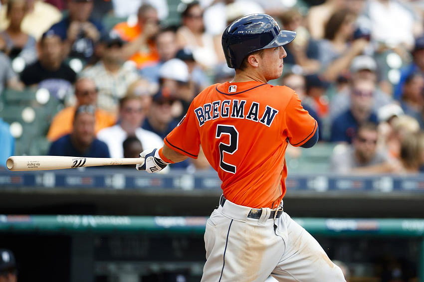 Astros' Alex Bregman collects first major league hit HD wallpaper