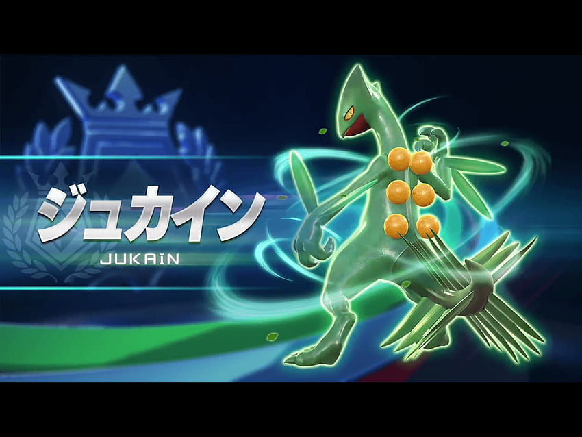 Sceptile Revealed For Pokk N Tournament Mega Sceptile Hd Wallpaper