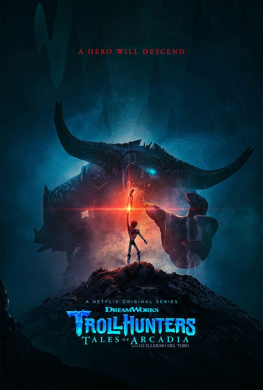 Pin on Fan Art Posters, trollhunters rise of the titans HD phone ...