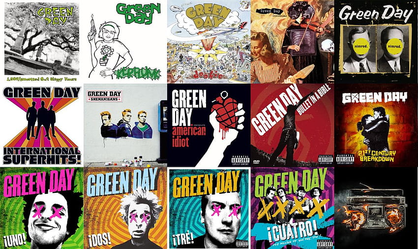 Green Day 1039 Smoothed Out Slappy Hours Kerplunk, green day computer ...