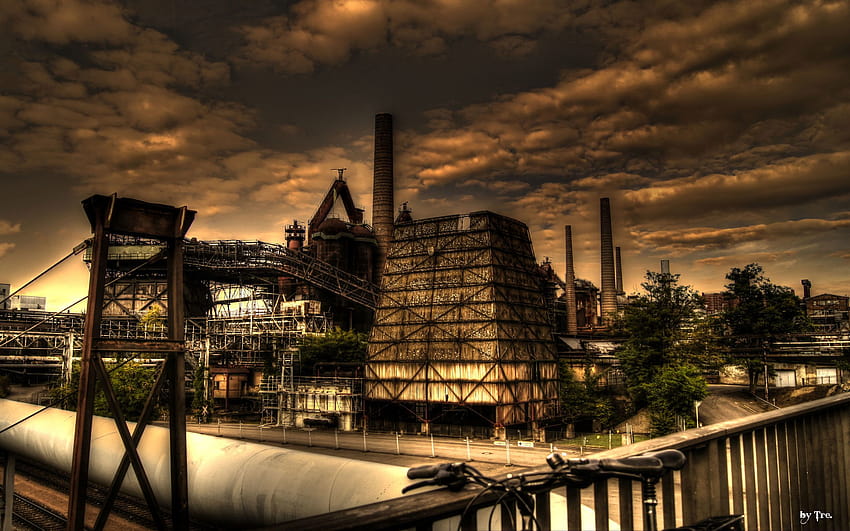 Industrielle Revolution HD-Hintergrundbild