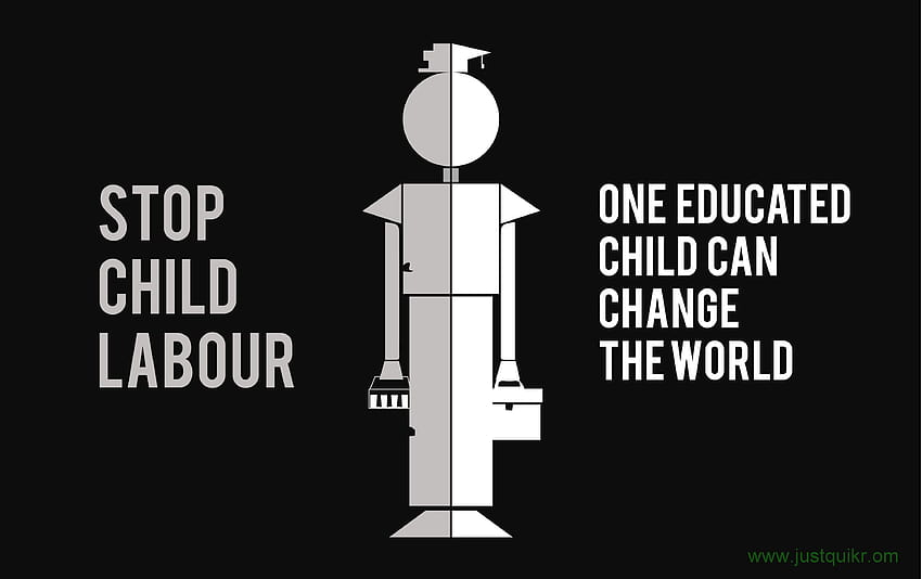 세계 아동 노동 반대의 날 HD 월페이퍼