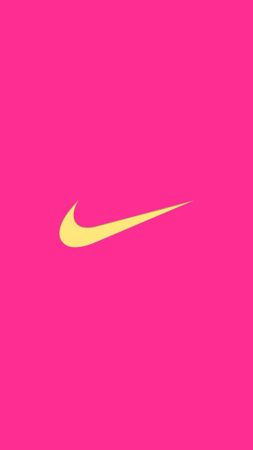 NIKE Logo iPhone, pink nike logo HD phone wallpaper | Pxfuel