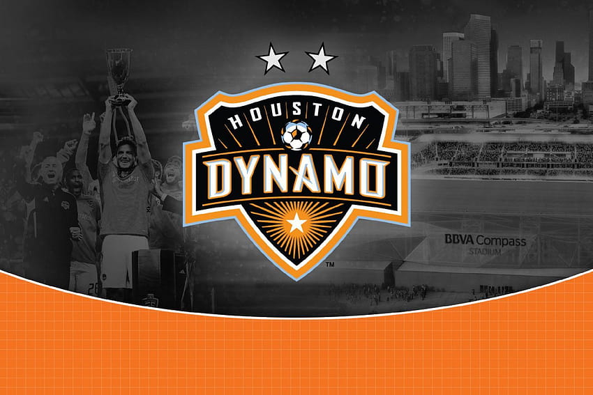 MLS Houston Dynamo Logo Team 2018 w piłce nożnej Tapeta HD