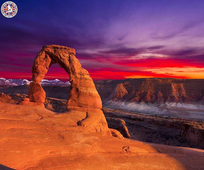 Delicate Arch, Utah, arches national park HD wallpaper