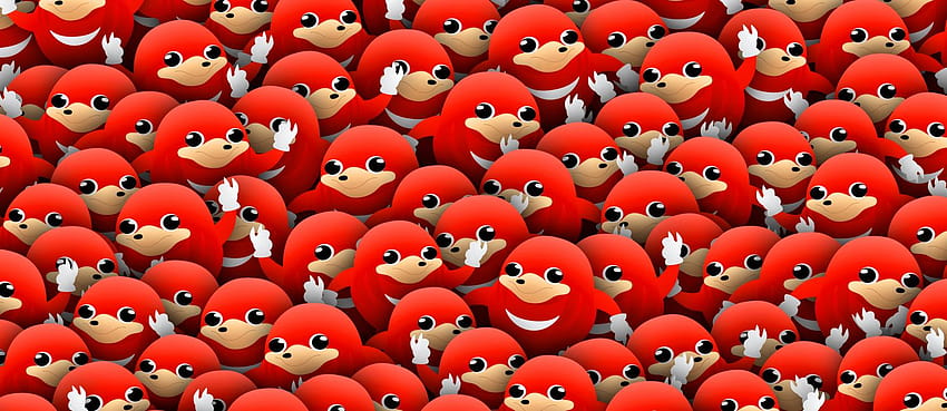 Uganda Knuckles posted by Zoey Thompson, ugandan knuckle anime HD wallpaper