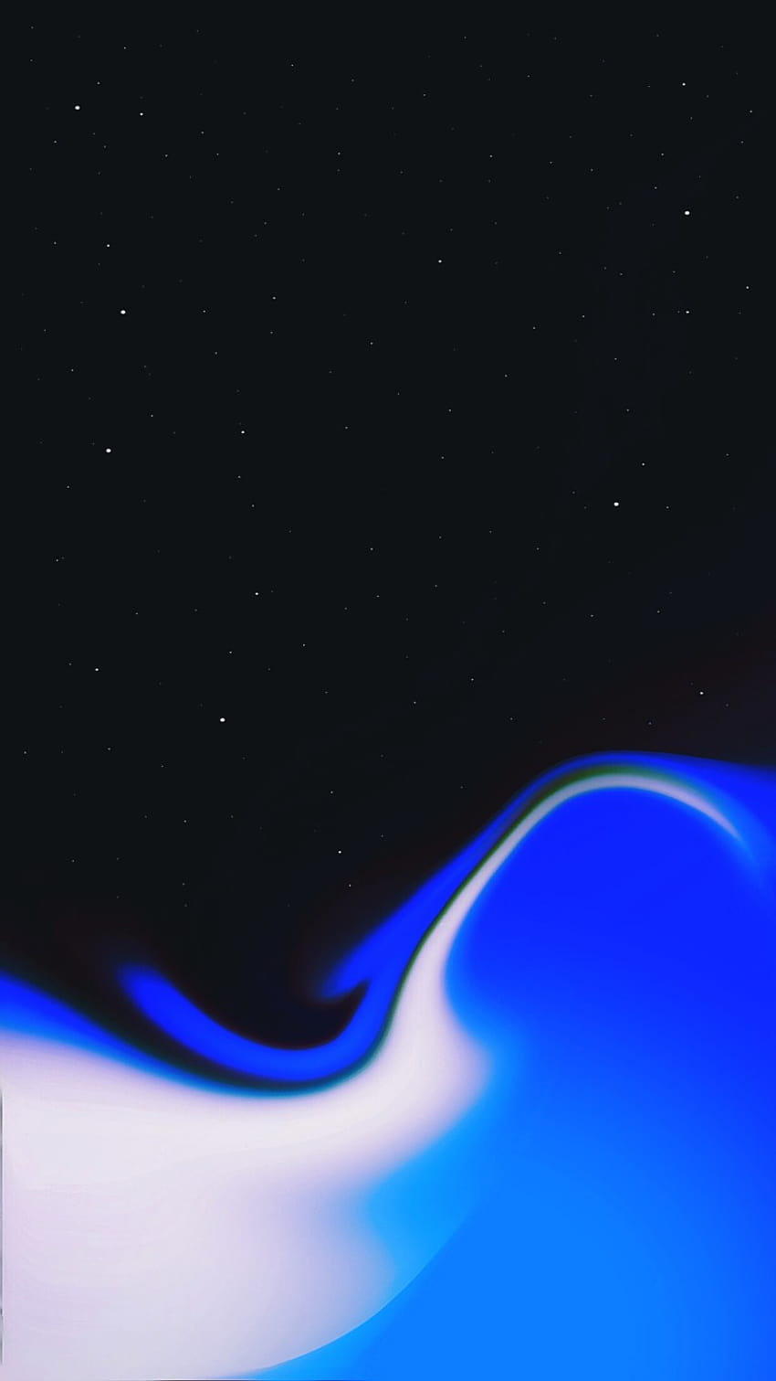 True Black Oled For iPhone 12, black blue amoled HD phone wallpaper