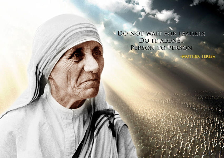 Madre Teresa para PC fondo de pantalla