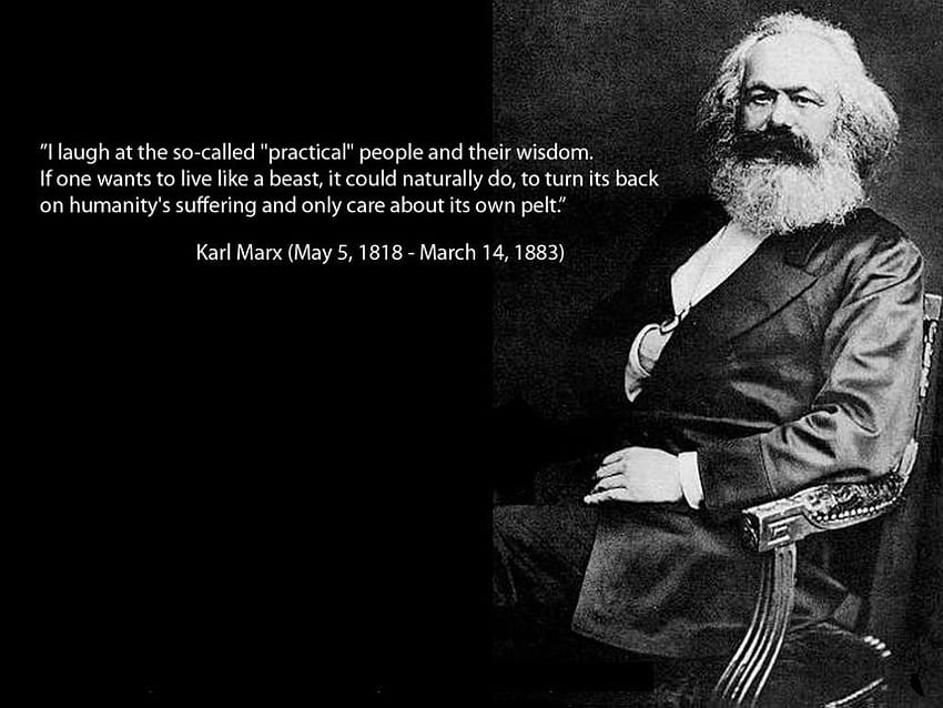Цитати за Карл Маркс, мобилен телефон Маркс HD тапет