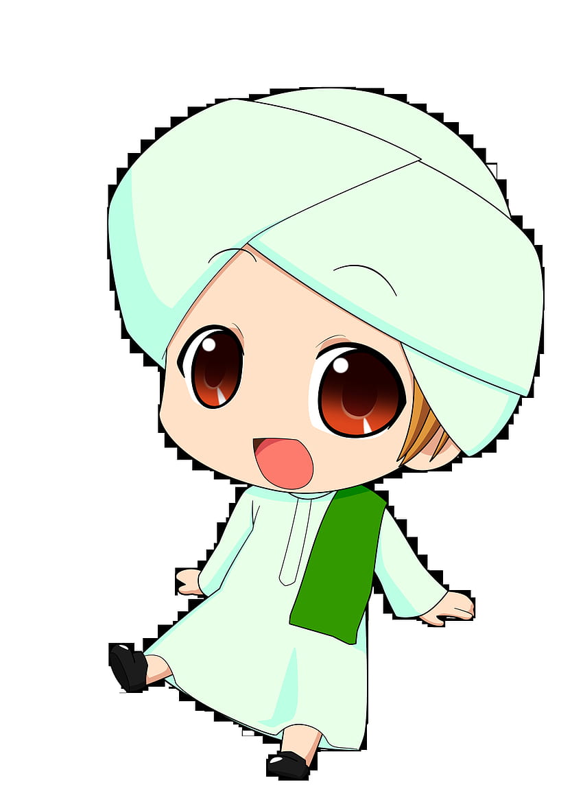 Islam Disegno Carino Trasparente & PNG Clipart, ragazzo anime musulmano carino Sfondo del telefono HD