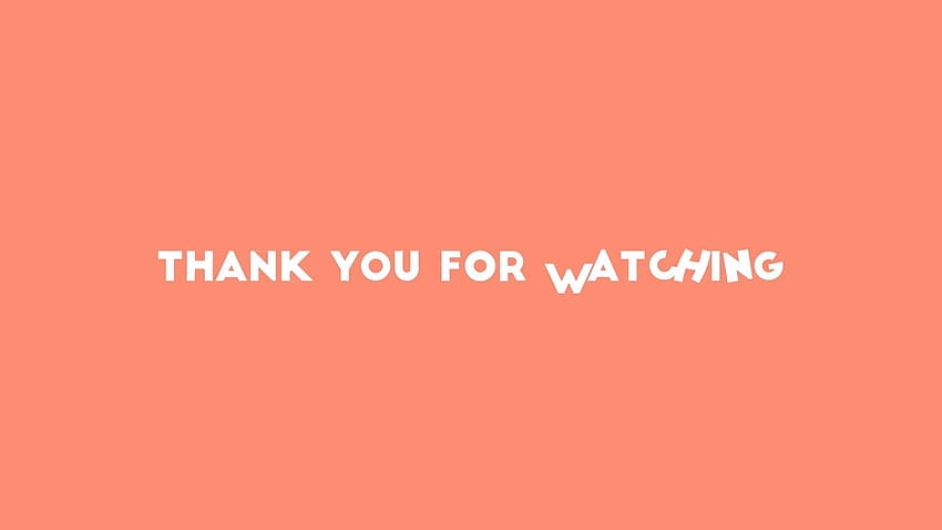 Thank you for watching HD wallpaper | Pxfuel